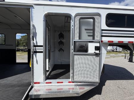 New 2027 Gore Trailers GN 2+1 w/DR and Side Ramp Horse Trailer