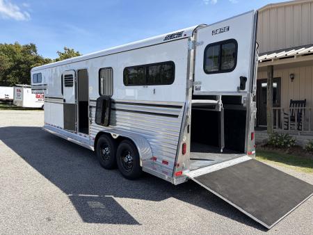New 2027 Gore Trailers GN 2+1 w/DR and Side Ramp Horse Trailer