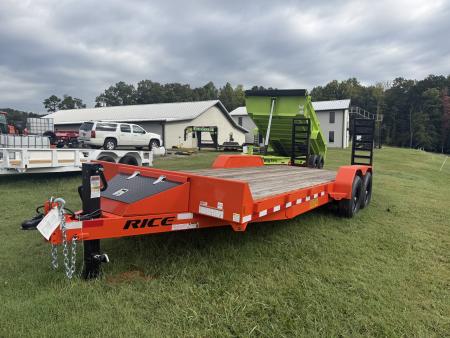 New 2026 Rice Trailers 14K 18+2 MAGNUM Equipment Trailer