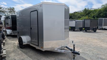 New 2027 LEGEND 6x12 + 1' V Thunder V-Nose Cargo Trailer w/ Ramp