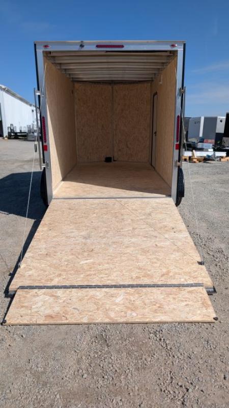 New 2027 Legend 7x12 + 2' V Thunder Aluminum Enclosed Cargo Trailer w/ Ramp Door