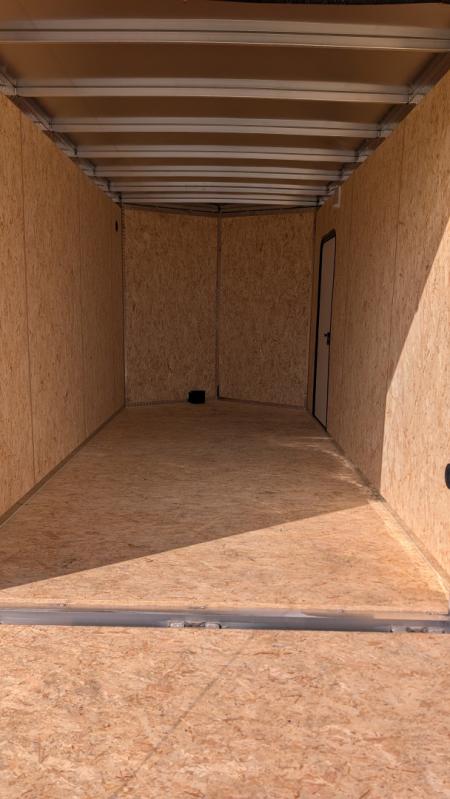 New 2027 Legend 7x14 + 2' V-Nose Aluminum Enclosed Cargo Trailer w/ Ramp Door