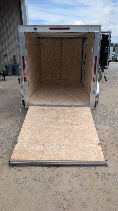 New 2027 LEGEND 5x8 + 1' V-Nose Thunder Enclosed Cargo Trailer w/ Ramp