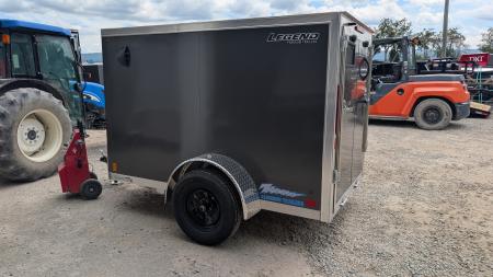 New 2027 LEGEND 5x8 + 1' V-Nose Thunder Enclosed Cargo Trailer w/ Ramp