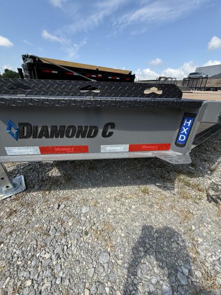 New 2027 Diamond C HXD 207 Tilt Trailer, 102” WIDE, DRIVE OVER FENDERS, WINCH PLATE AND ROLLER