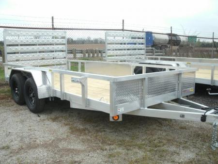 New 2027 Quality Steel and Aluminum 80  x 14' Aluminum UT - 7K Utility Trailer