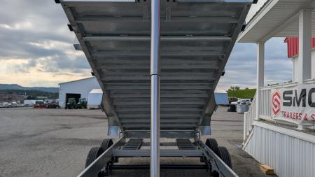 New 2027 Legend 7x16 HD GALVANIZED Lo Pro Equipment Dump - INTRO PRICING!!!!