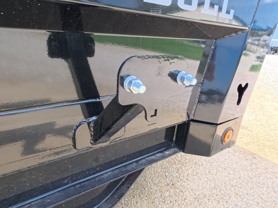 New 2027 Iron Bull 83 x 14 DTB Dump Trailer with 2) 7K Straight Axles, Elec. Brakes, 10 Ply Tires, Aluminum Ramps , Front Mount Tarp System