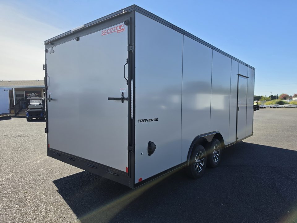 New 2027 Formula Traverse 8.5x20 Enclosed Trailer 7K GVWR