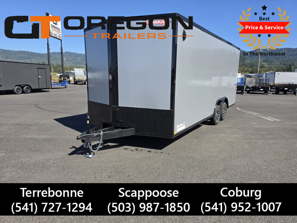 New 2027 Formula Traverse 8.5x20 Enclosed Trailer 7K GVWR