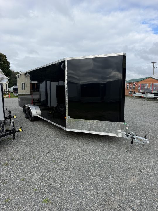 New 2027 E-Z Hauler EZES7X24 XLT PRO ENCLOSED Snowmobile Trailer