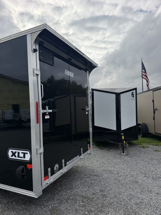 New 2027 E-Z Hauler EZES7X24 XLT PRO ENCLOSED Snowmobile Trailer