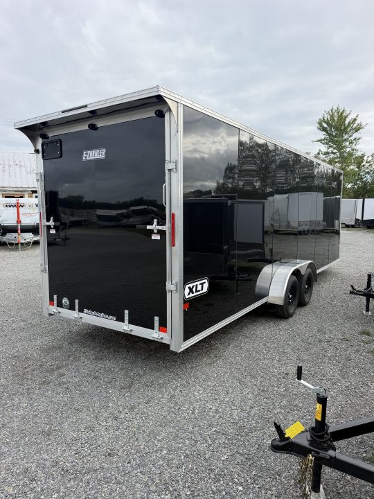 New 2027 E-Z Hauler EZES7X24 XLT PRO ENCLOSED Snowmobile Trailer