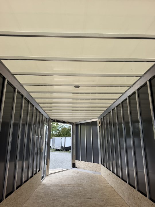 New 2027 E-Z Hauler EZES7X24 XLT PRO ENCLOSED Snowmobile Trailer