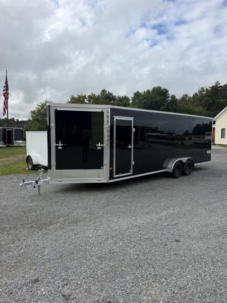 New 2027 E-Z Hauler EZES7X24 XLT PRO ENCLOSED Snowmobile Trailer