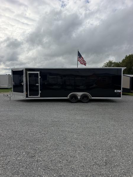 New 2027 E-Z Hauler EZES7X24 XLT PRO ENCLOSED Snowmobile Trailer
