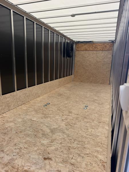 New 2027 E-Z Hauler EZES7X24 XLT PRO ENCLOSED Snowmobile Trailer