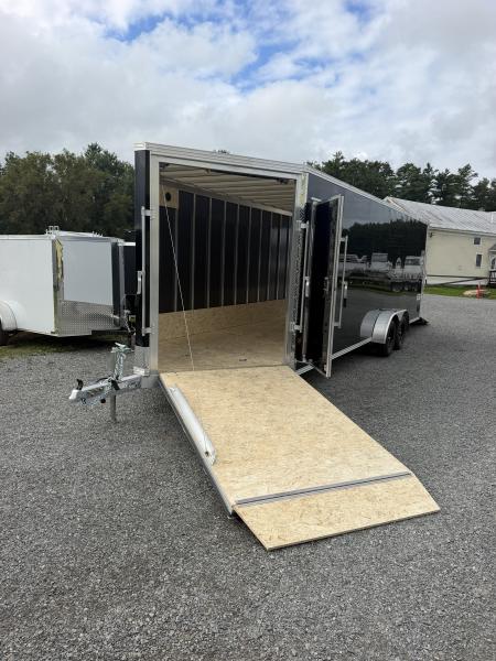 New 2027 E-Z Hauler EZES7X24 XLT PRO ENCLOSED Snowmobile Trailer