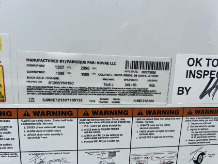 New 2027 Look Trailers 6x12 3K Element SE BARN DOOR Cargo / Enclosed Trailer