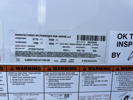 New 2027 Look Trailers ST-DLX BARN DOOR 8.5x16 7K Cargo / Enclosed Trailer