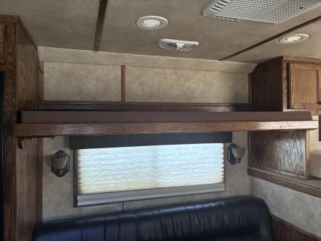 Used 2014 4-Star Trailers 3H 10'LQ Horse Trailer with Drop Down Bunk