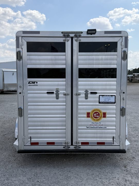 Used 2019 CM 3 Horse Bumper Pull Horse Trailer