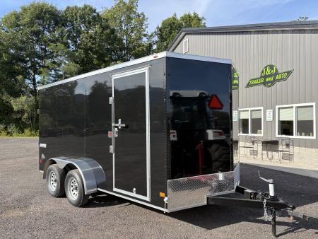 New 2027 Haulmark Passport 7x14 6'6" Interior Height Cargo / Enclosed Trailer with Ramp Door
