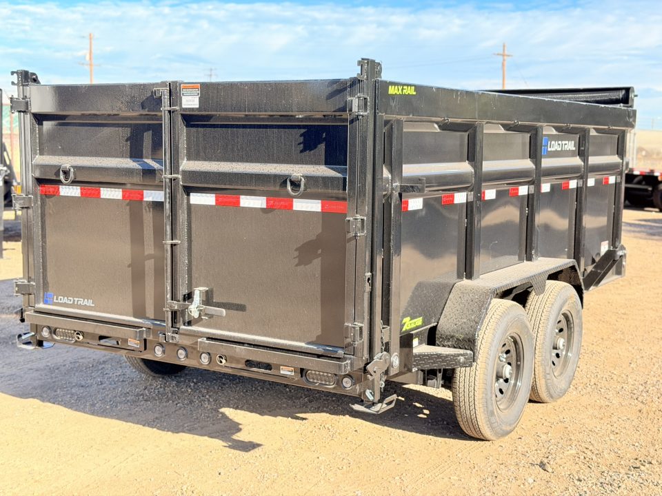 New 2027 Load Trail 7-14-4H Telescopic Dump W/ 7 Gauge Floor 7K Axles