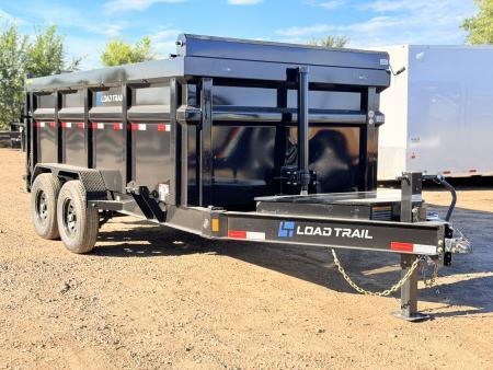New 2027 Load Trail 7-14-4H Telescopic Dump W/ 7 Gauge Floor 7K Axles