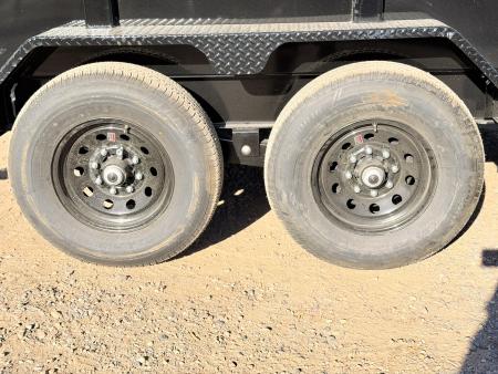 New 2027 Load Trail 7-14-4H Telescopic Dump W/ 7 Gauge Floor 7K Axles