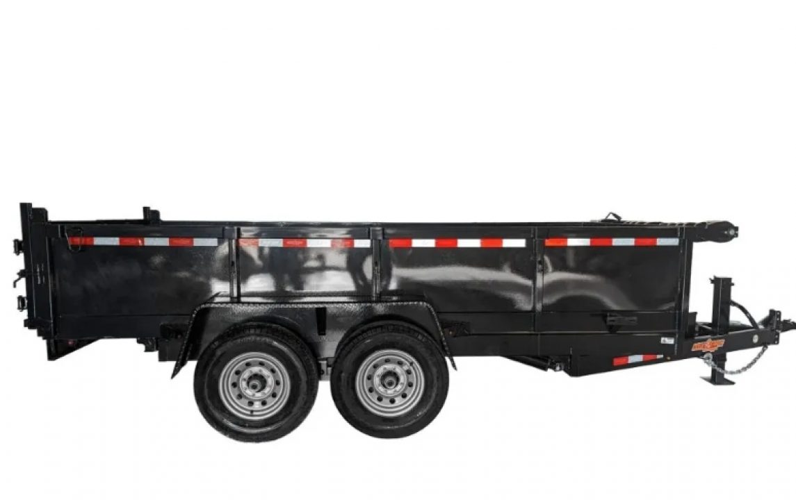 New 2027 Down 2 Earth Trailers 7X14 DUMP Dump Trailer