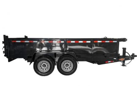 New 2027 Down 2 Earth Trailers 7X14 DUMP Dump Trailer