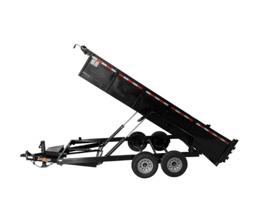 New 2027 Down 2 Earth Trailers 7X16 DUMP Dump Trailer