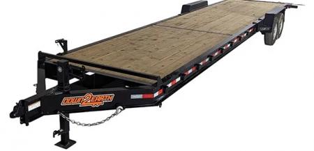 New 2027 Down 2 Earth Trailers 82"X34' Car Hauler