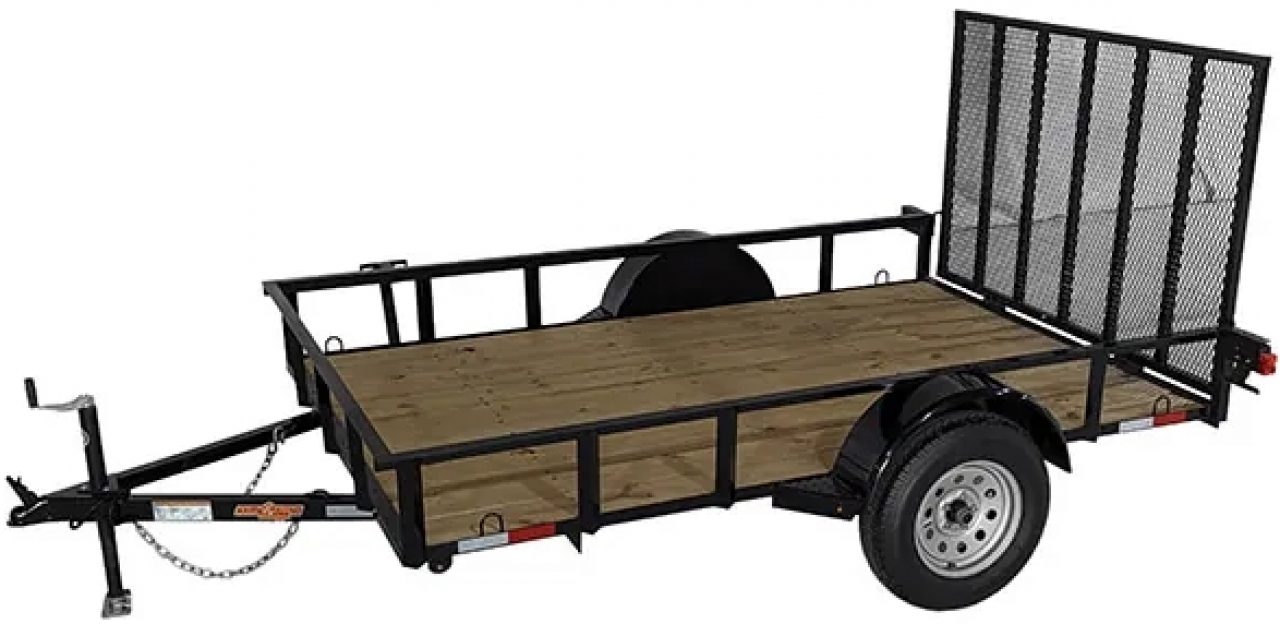New 2027 Down 2 Earth Trailers 76"x12' Landscape/Utility Utility Trailer