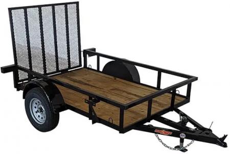 New 2027 Down 2 Earth Trailers 5'x8' Single Axle Utility Utility Trailer