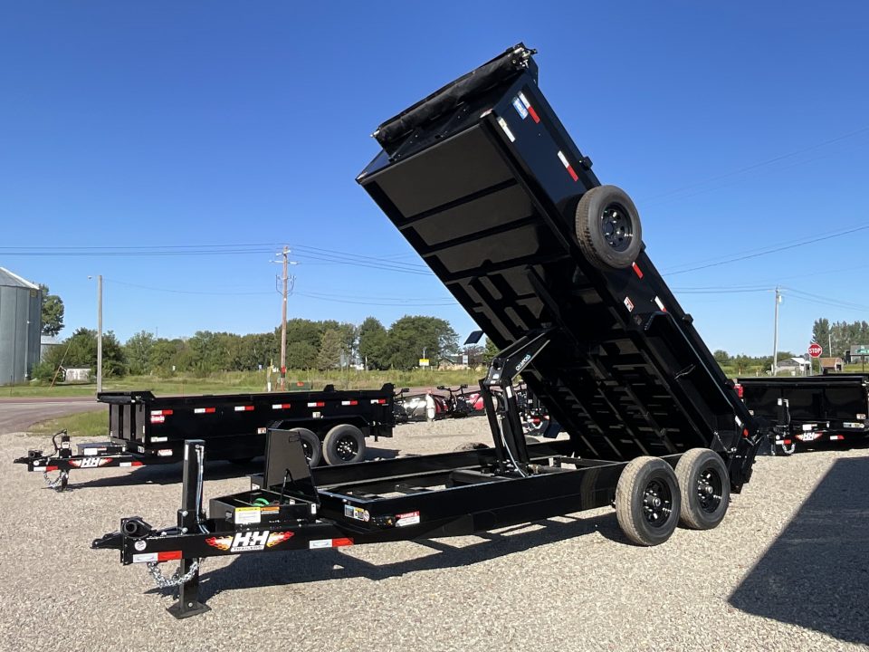 New 2027 H&H Trailers H-DBW16-140 Dump Trailer