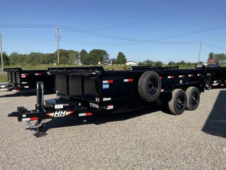 New 2027 H&H Trailers H-DBW16-140 Dump Trailer