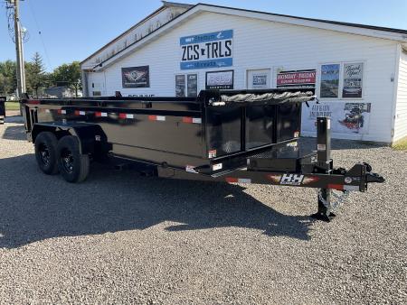 New 2027 H&H Trailers H-DBW16-140 Dump Trailer