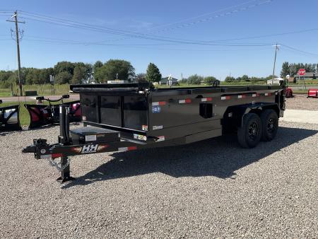 New 2027 H&H Trailers H-DBW16-140 Dump Trailer