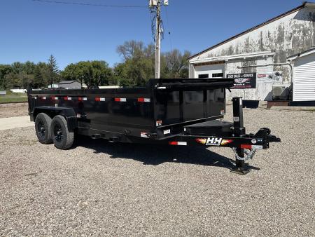 New 2027 H&H Trailers H-DBW16-140 Dump Trailer