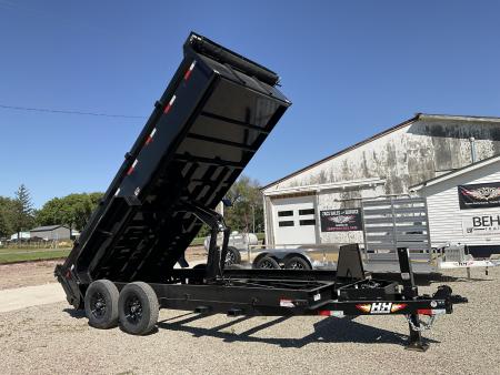 New 2027 H&H Trailers H-DBW16-140 Dump Trailer