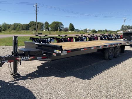 New 2027 H&H Trailers H-DOT24-176 Equipment Trailer