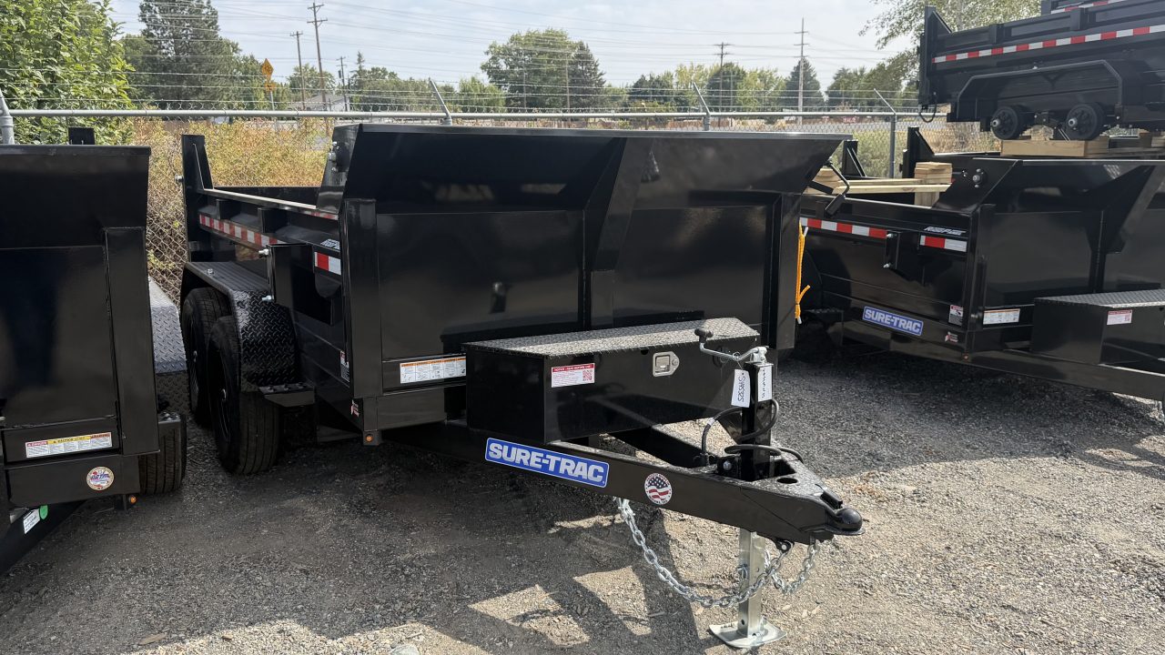 New 2027 Sure-Trac 6 x 10 SD Low Profile Single Ram Dump 10K Dump Trailer