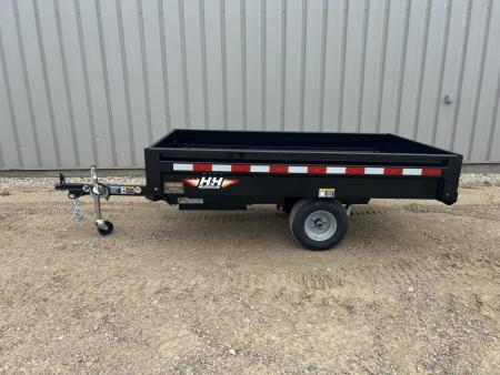 New 2026 H&H Trailers 8' Homeowner / UTV Dump Trailer