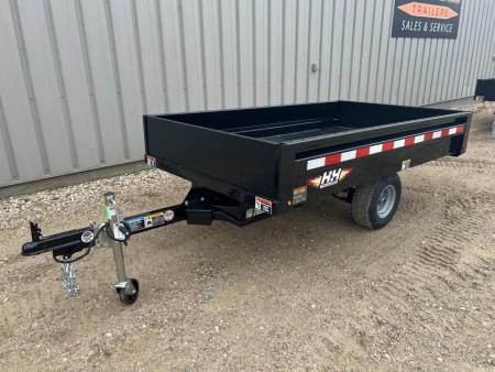 New 2026 H&H Trailers 8' Homeowner / UTV Dump Trailer