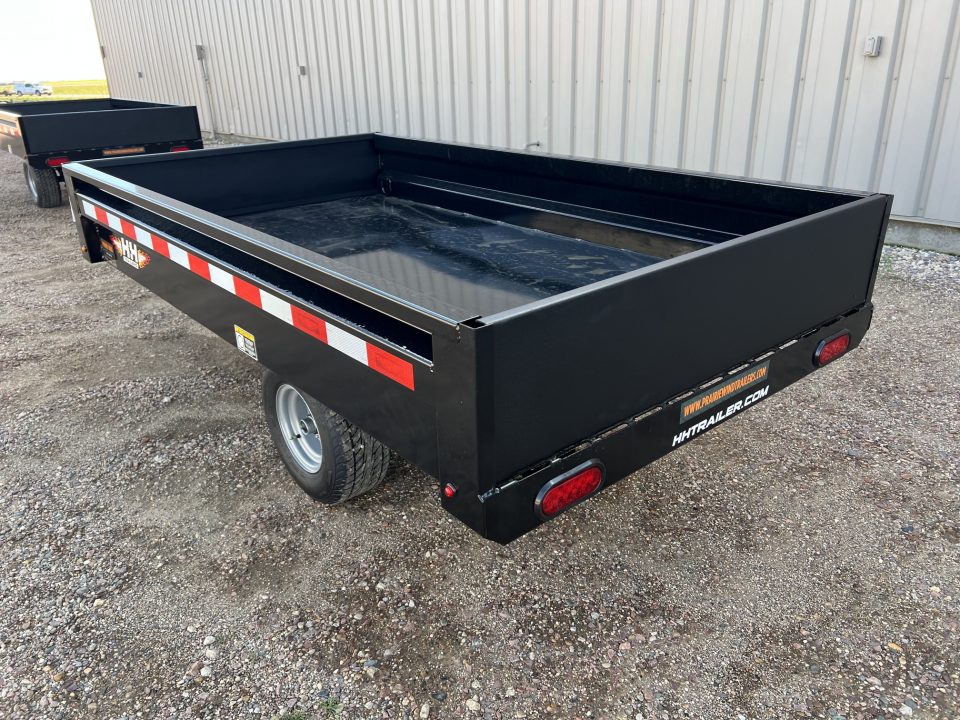 New 2027 H&H Trailers 8' Homeowner / UTV Dump Trailer