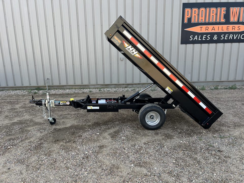 New 2027 H&H Trailers 8' Homeowner / UTV Dump Trailer