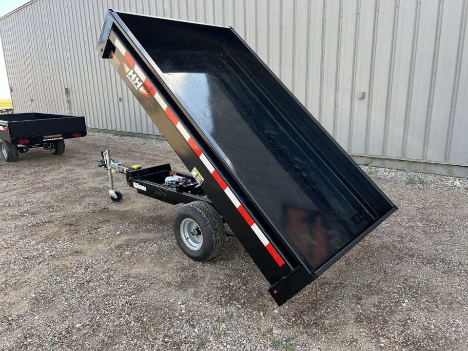 New 2027 H&H Trailers 8' Homeowner / UTV Dump Trailer