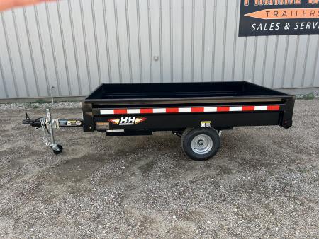 New 2027 H&H Trailers 8' Homeowner / UTV Dump Trailer